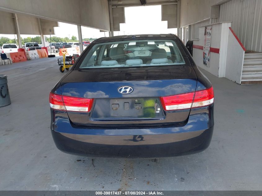 2008 Hyundai Sonata Gls VIN: 5NPET46C58H340233 Lot: 39817437