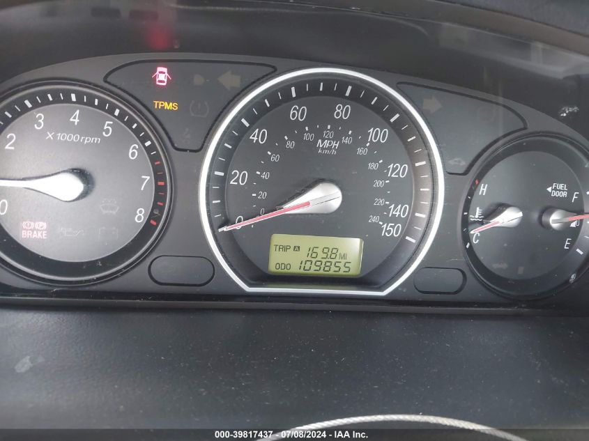 2008 Hyundai Sonata Gls VIN: 5NPET46C58H340233 Lot: 39817437