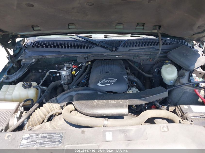 2003 Chevrolet Tahoe Lt VIN: 1GNEK13Z53J233569 Lot: 39817456