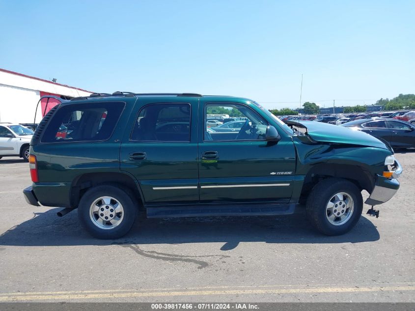 2003 Chevrolet Tahoe Lt VIN: 1GNEK13Z53J233569 Lot: 39817456