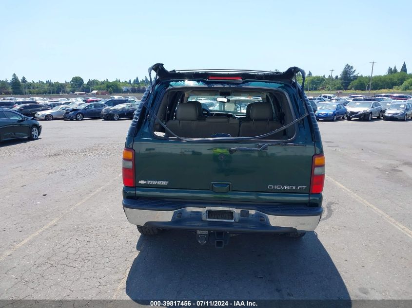 2003 Chevrolet Tahoe Lt VIN: 1GNEK13Z53J233569 Lot: 39817456