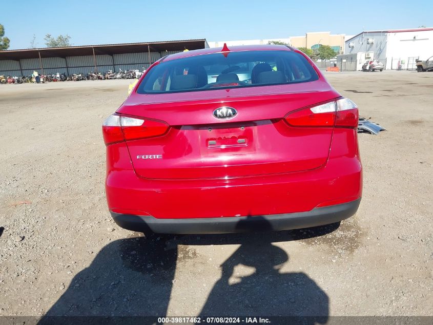 2016 Kia Forte Lx VIN: KNAFK4A65G5510689 Lot: 39817462