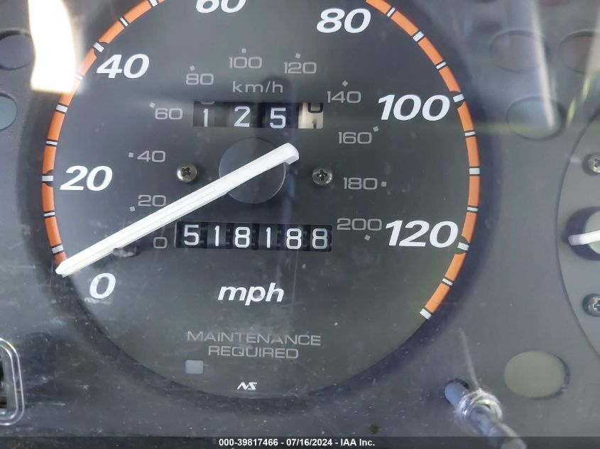 1997 Honda Cr-V Lx VIN: JHLRD1858VC015887 Lot: 39817466