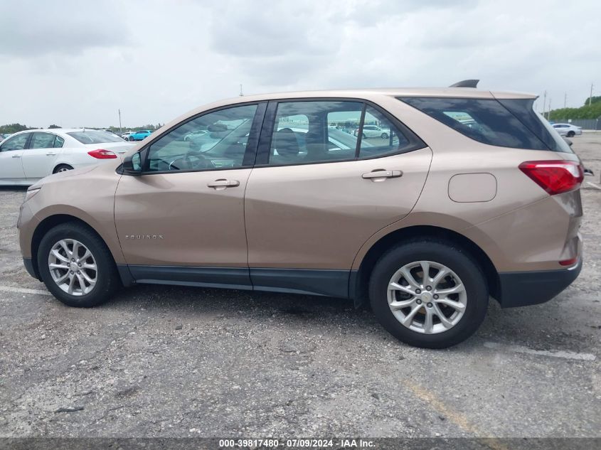 2018 Chevrolet Equinox Ls VIN: 2GNAXHEV9J6181053 Lot: 39817480