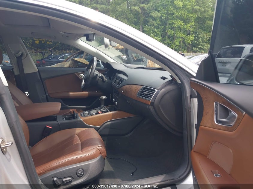 2012 Audi A7 Premium VIN: WAU3GAFCXCN127178 Lot: 39817490