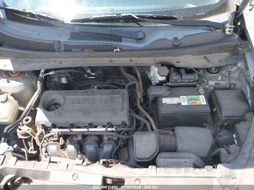 2011 Kia Sportage Lx VIN: KNDPB3A24B7034348 Lot: 39817492