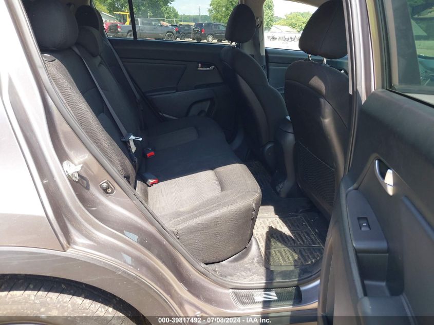 2011 Kia Sportage Lx VIN: KNDPB3A24B7034348 Lot: 39817492