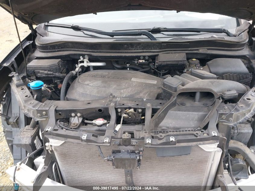 2016 Honda Pilot Elite VIN: 5FNYF6H0XGB102796 Lot: 39817495