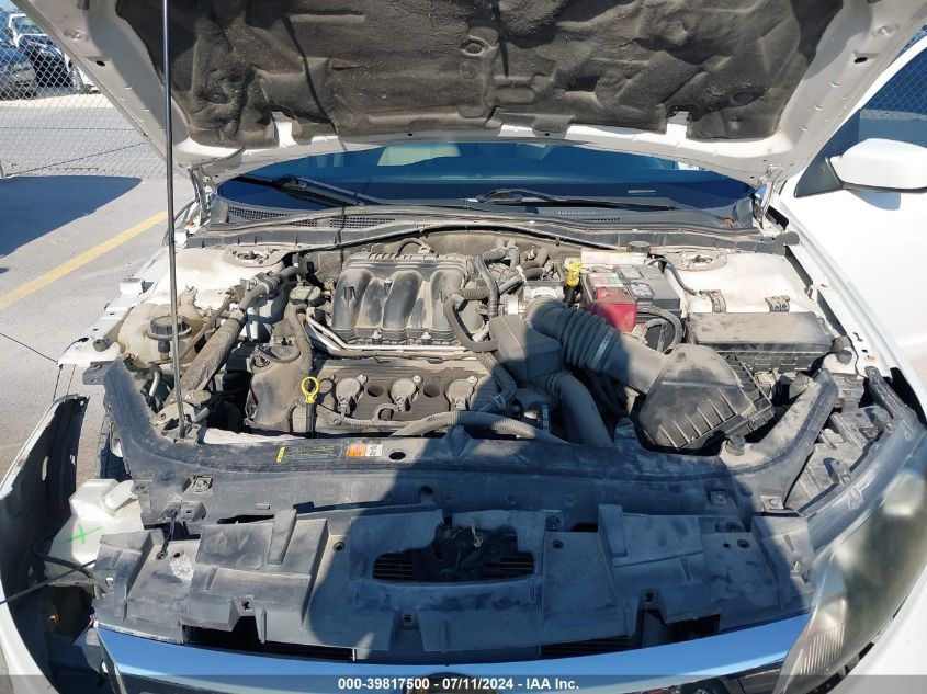 2012 Ford Fusion Sel VIN: 3FAHP0CG8CR110375 Lot: 39817500