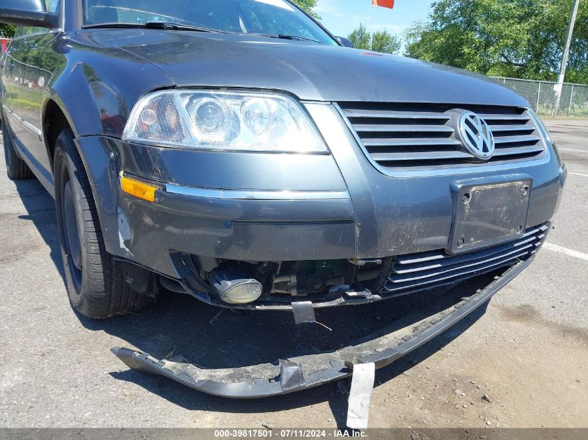 2002 Volkswagen Passat Gls VIN: WVWPD63B82P119931 Lot: 39817501