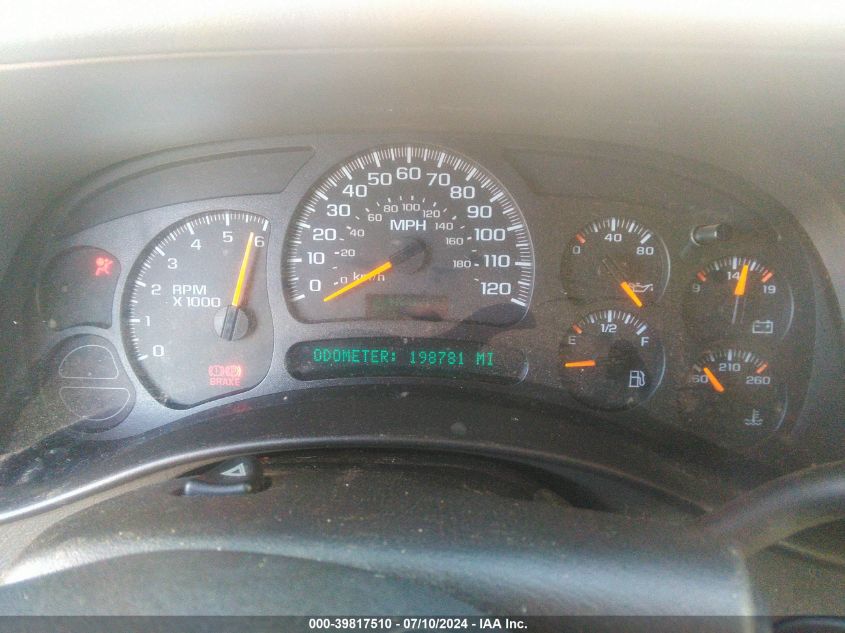 2005 Chevrolet Suburban 1500 Lt VIN: 1GNEC16Z15R134597 Lot: 39817510