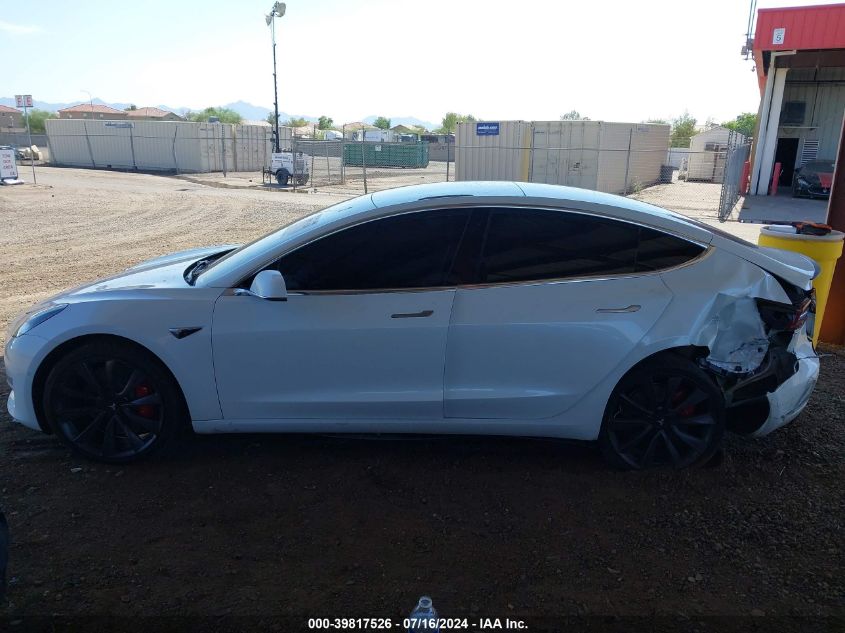 2020 Tesla Model 3 Performance Dual Motor All-Wheel Drive VIN: 5YJ3E1EC8LF792007 Lot: 39817526