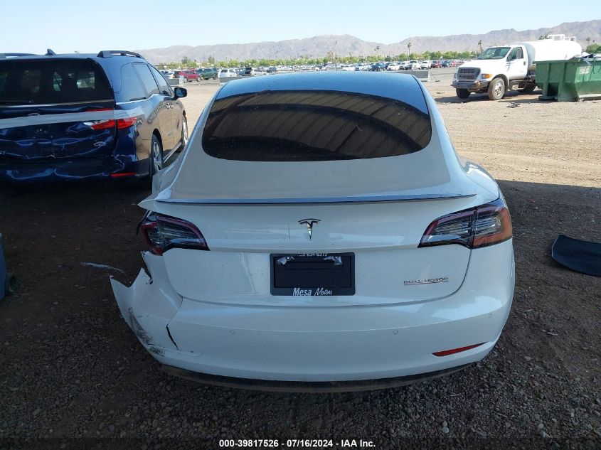 2020 Tesla Model 3 Performance Dual Motor All-Wheel Drive VIN: 5YJ3E1EC8LF792007 Lot: 39817526