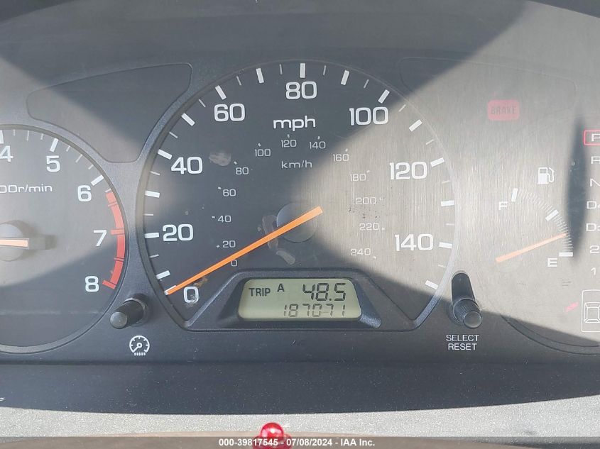 2000 Honda Accord 2.3 Lx VIN: 1HGCG6651YA043204 Lot: 39817545