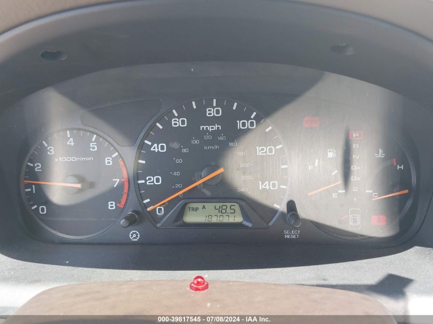 2000 Honda Accord 2.3 Lx VIN: 1HGCG6651YA043204 Lot: 39817545