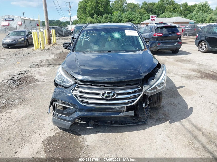 2017 Hyundai Santa Fe Sport 2.4L VIN: 5NMZUDLB7HH038854 Lot: 39817561