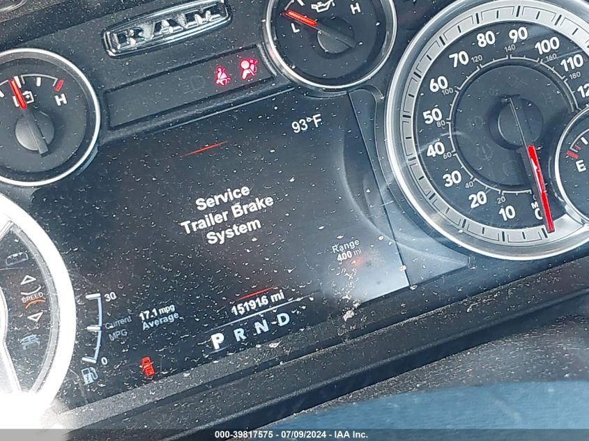 2015 Ram 1500 Big Horn VIN: 1C6RR7LT1FS526721 Lot: 39817575