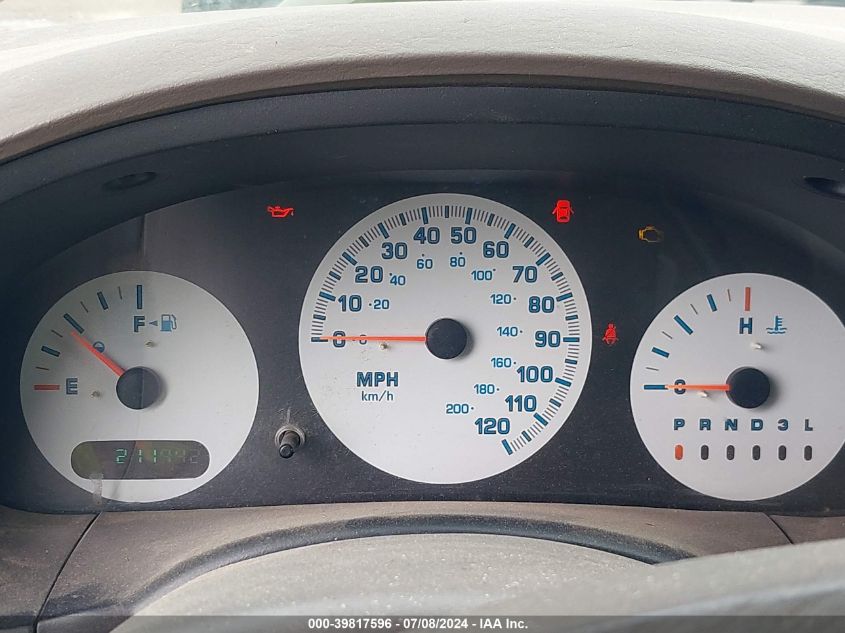 2003 Dodge Caravan Se VIN: 1D4GP25313B194770 Lot: 39817596