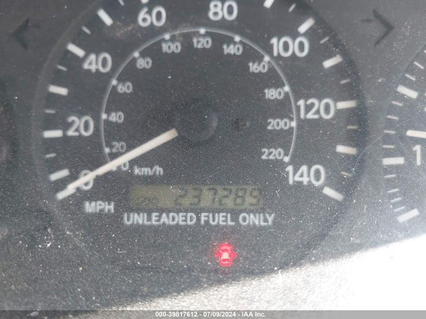 1999 Toyota Camry Le/Xle VIN: JT2BF22K8X0197164 Lot: 39817612