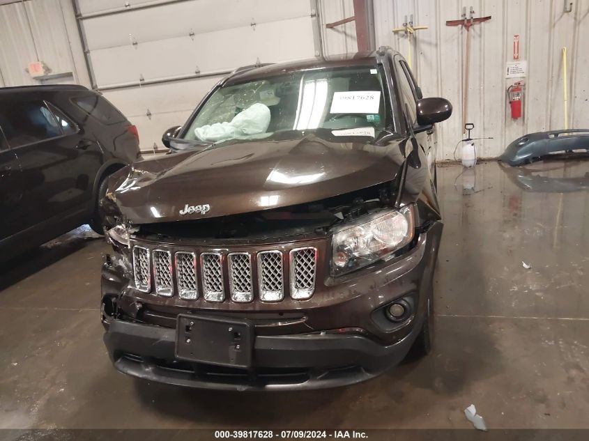 2014 Jeep Compass Latitude VIN: 1C4NJCEB3ED854141 Lot: 39817628