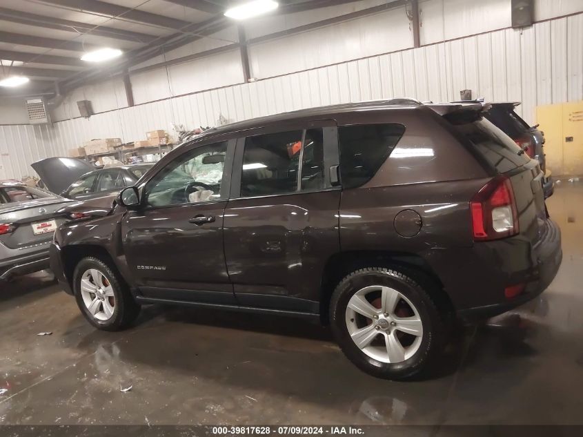 2014 Jeep Compass Latitude VIN: 1C4NJCEB3ED854141 Lot: 39817628