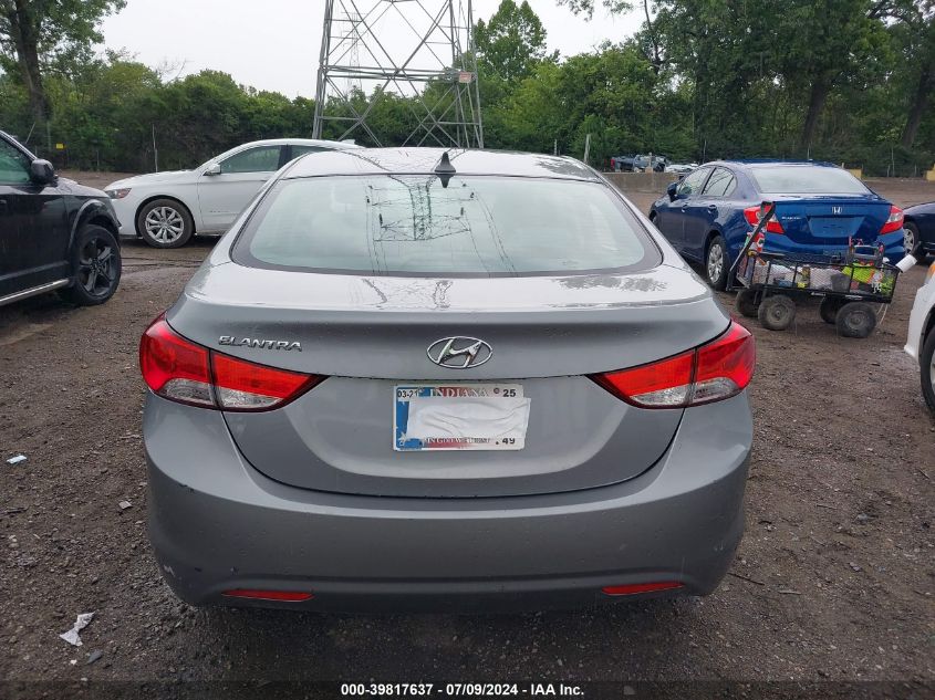 2013 Hyundai Elantra Gls (Ulsan Plant) VIN: KMHDH4AEXDU932597 Lot: 39817637