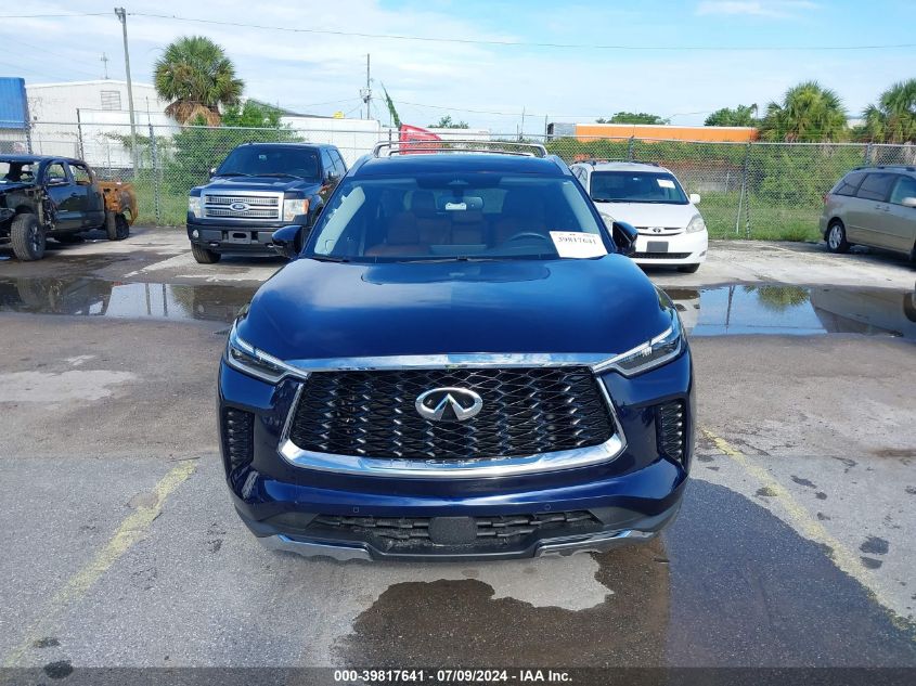 2022 Infiniti Qx60 Sensory VIN: 5N1DL1GR8NC339593 Lot: 39817641