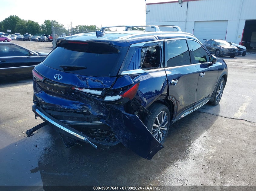 2022 Infiniti Qx60 Sensory VIN: 5N1DL1GR8NC339593 Lot: 39817641