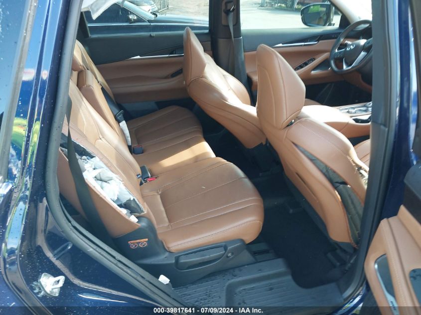 2022 Infiniti Qx60 Sensory VIN: 5N1DL1GR8NC339593 Lot: 39817641