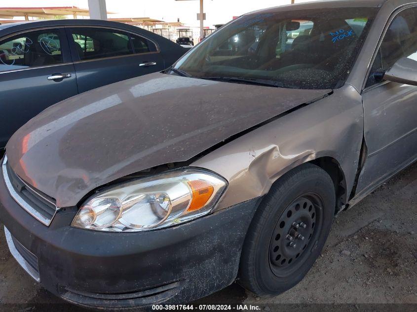 2006 Chevrolet Impala Lt VIN: 2G1WT58K669212820 Lot: 39817644