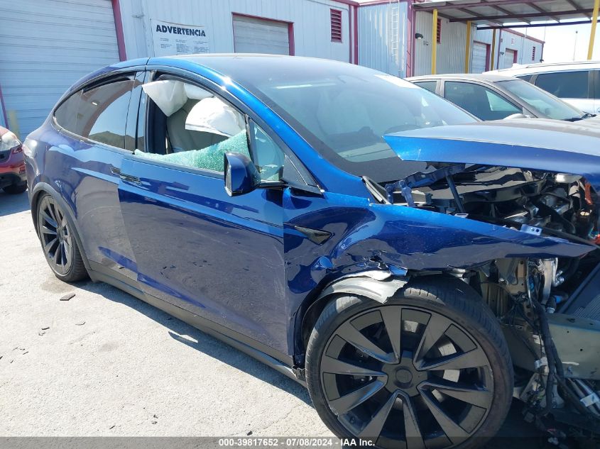 2023 Tesla Model X Dual Motor All-Wheel Drive/Standard Range VIN: 7SAXCDE50PF381168 Lot: 39817652