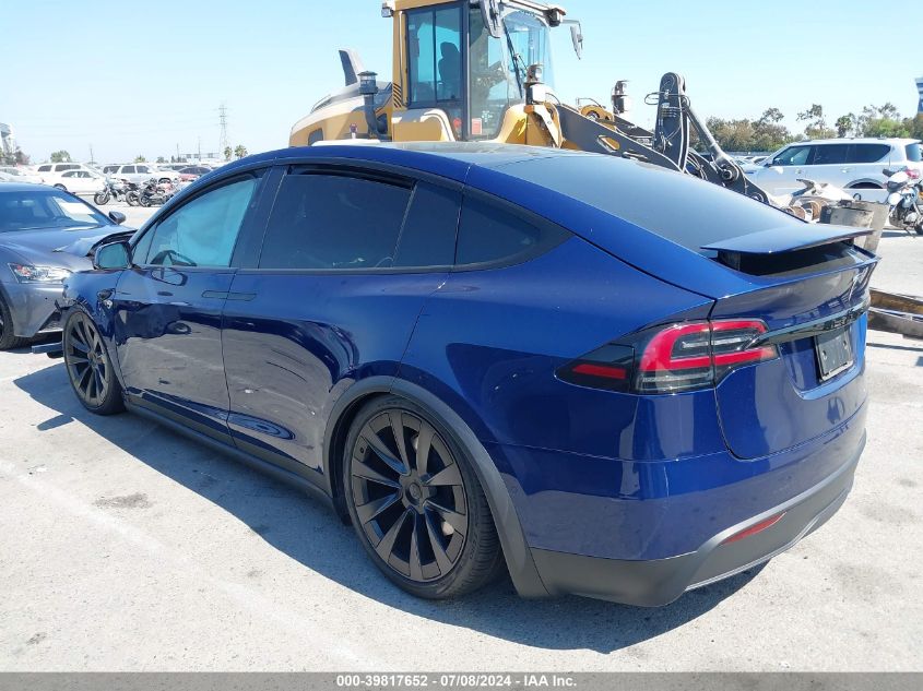 2023 Tesla Model X Dual Motor All-Wheel Drive/Standard Range VIN: 7SAXCDE50PF381168 Lot: 39817652