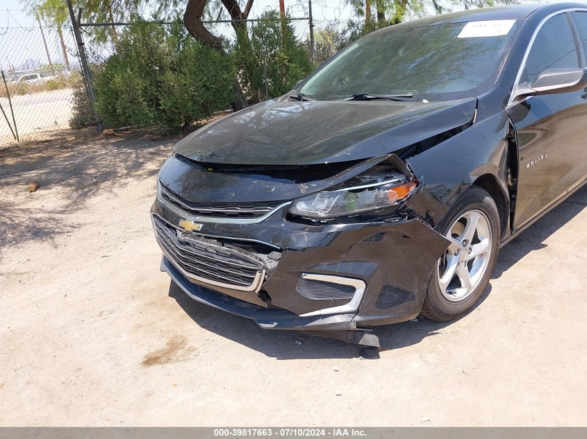 2018 Chevrolet Malibu Ls VIN: 1G1ZB5ST7JF284627 Lot: 39817663