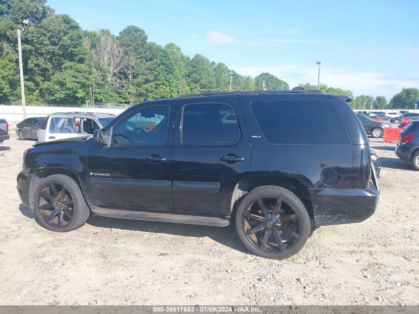 2007 GMC Yukon Slt VIN: 1GKFK13017R309752 Lot: 39817683