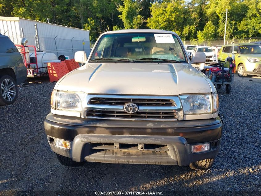 1999 Toyota 4Runner Sr5 V6 VIN: JT3HN86RXX0257268 Lot: 39817693