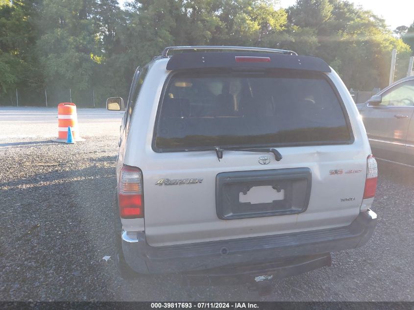 1999 Toyota 4Runner Sr5 V6 VIN: JT3HN86RXX0257268 Lot: 39817693