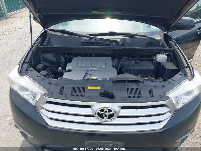 2011 Toyota Highlander Se V6 VIN: 5TDBK3EH5BS068247 Lot: 39817700