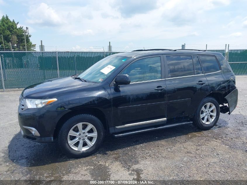 2011 Toyota Highlander Se V6 VIN: 5TDBK3EH5BS068247 Lot: 39817700