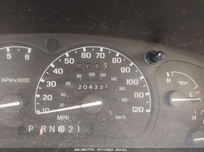 1998 Ford Explorer Eddie Bauer/Limited/Xlt VIN: 1FMZU35P8WZA48347 Lot: 39817701