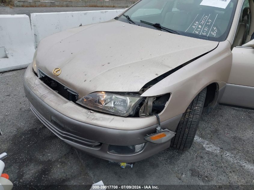 2000 Lexus Es 300 VIN: JT8BF28G4Y5076578 Lot: 39817708