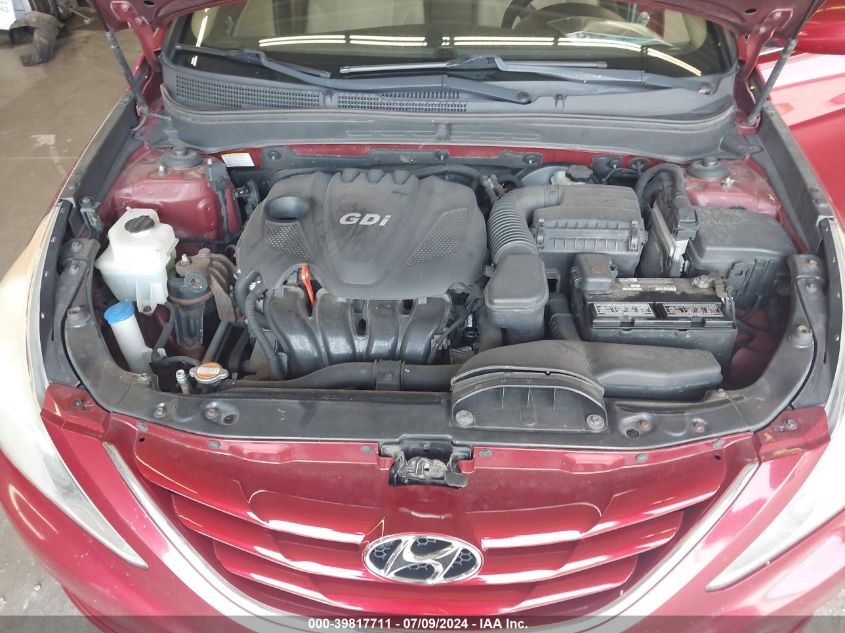 2011 Hyundai Sonata Gls VIN: 5NPEB4AC2BH196299 Lot: 39817711