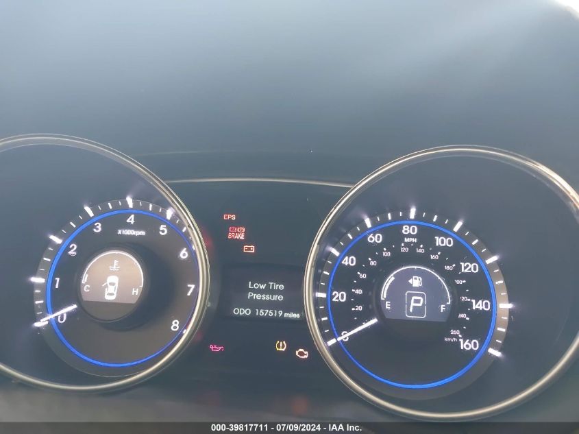 2011 Hyundai Sonata Gls VIN: 5NPEB4AC2BH196299 Lot: 39817711