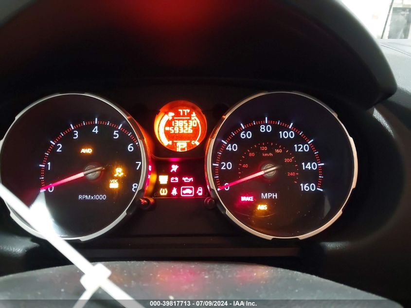 2010 Nissan Rogue Sl VIN: JN8AS5MV6AW136797 Lot: 39817713