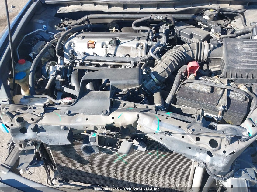 2010 Honda Accord 2.4 Ex-L VIN: 1HGCP2F80AA119486 Lot: 39817715