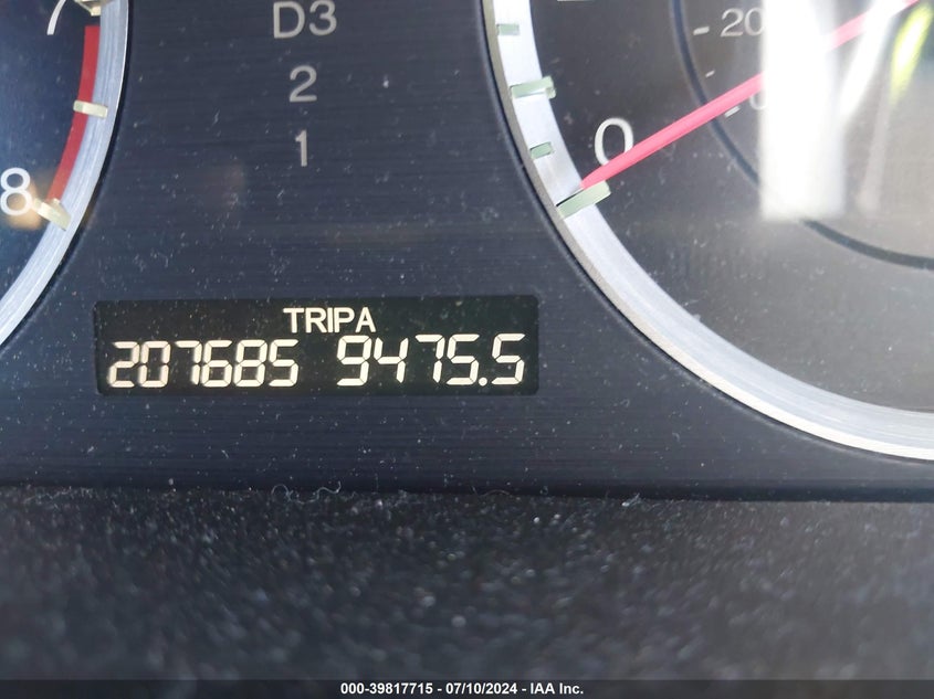 2010 Honda Accord 2.4 Ex-L VIN: 1HGCP2F80AA119486 Lot: 39817715