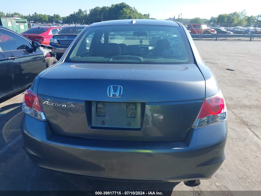 2010 Honda Accord 2.4 Ex-L VIN: 1HGCP2F80AA119486 Lot: 39817715