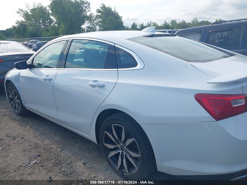 2021 Chevrolet Malibu Rs VIN: 1G1ZG5ST8MF018569 Lot: 39817719