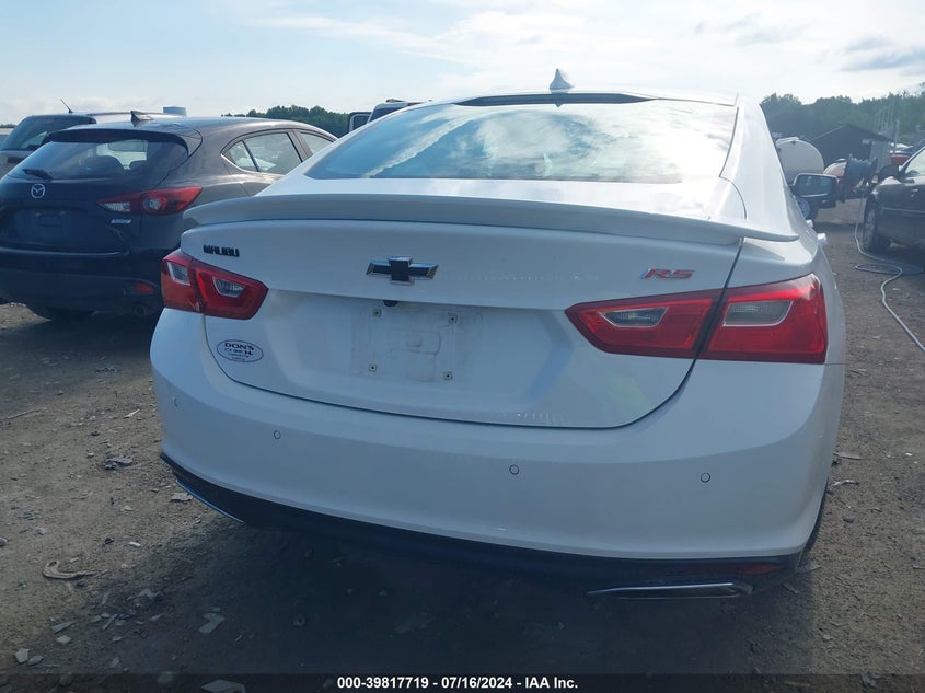 2021 Chevrolet Malibu Rs VIN: 1G1ZG5ST8MF018569 Lot: 39817719