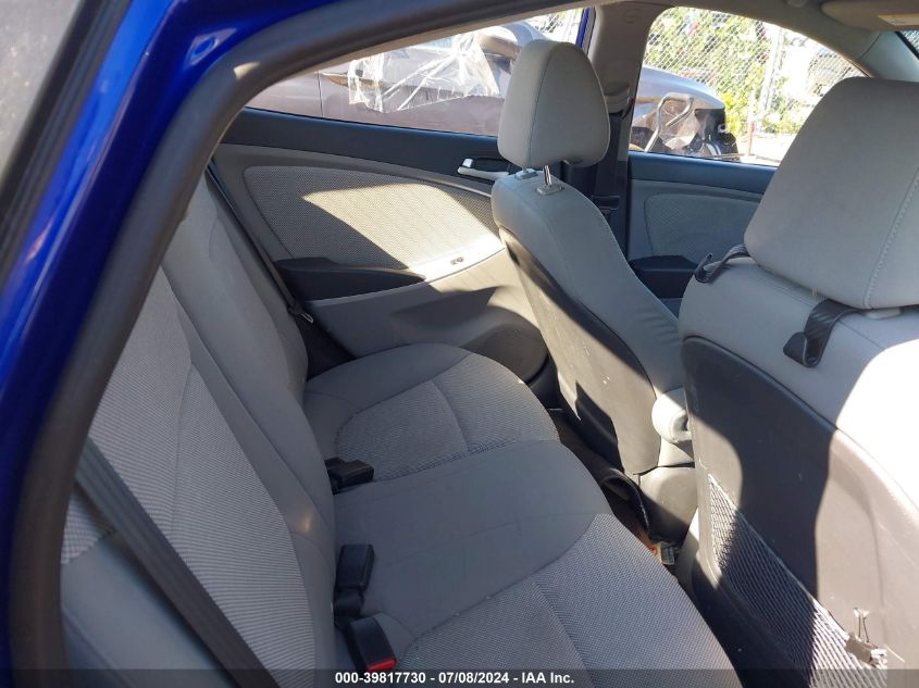 2012 Hyundai Accent Gls VIN: KMHCT4AE7CU163873 Lot: 39817730