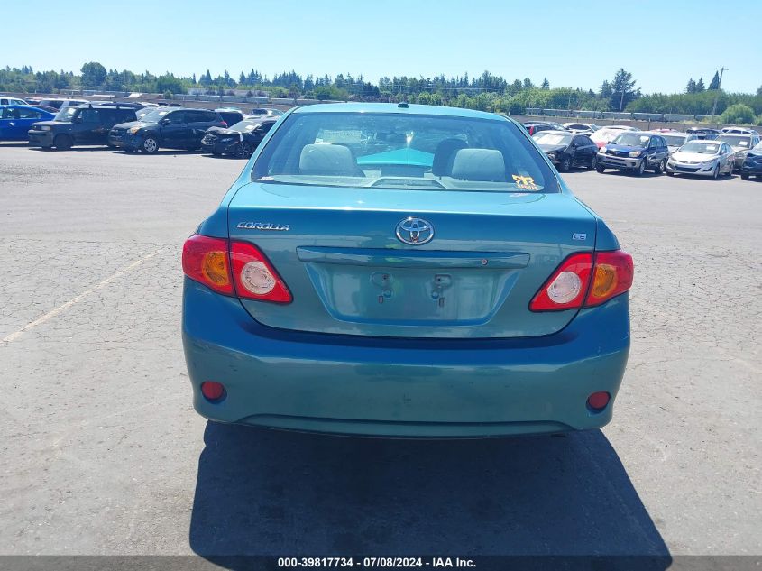 2010 Toyota Corolla Le VIN: 2T1BU4EEXAC408862 Lot: 39817734